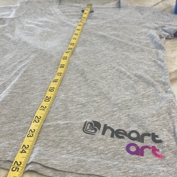 Roxy VNeck Peace Be The Journey Large T Shirt - Picture 4 of 6